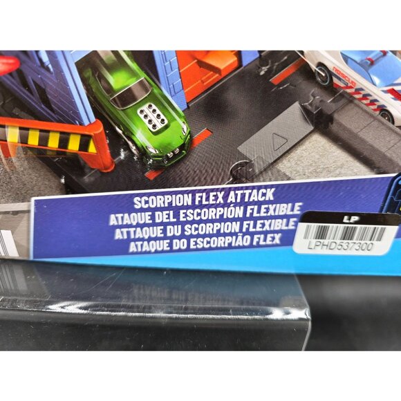 Hot Wheels City Scorpion Flex Attack Track Set With 1 Car Included 80cm Flexible - Picture 2 of 9